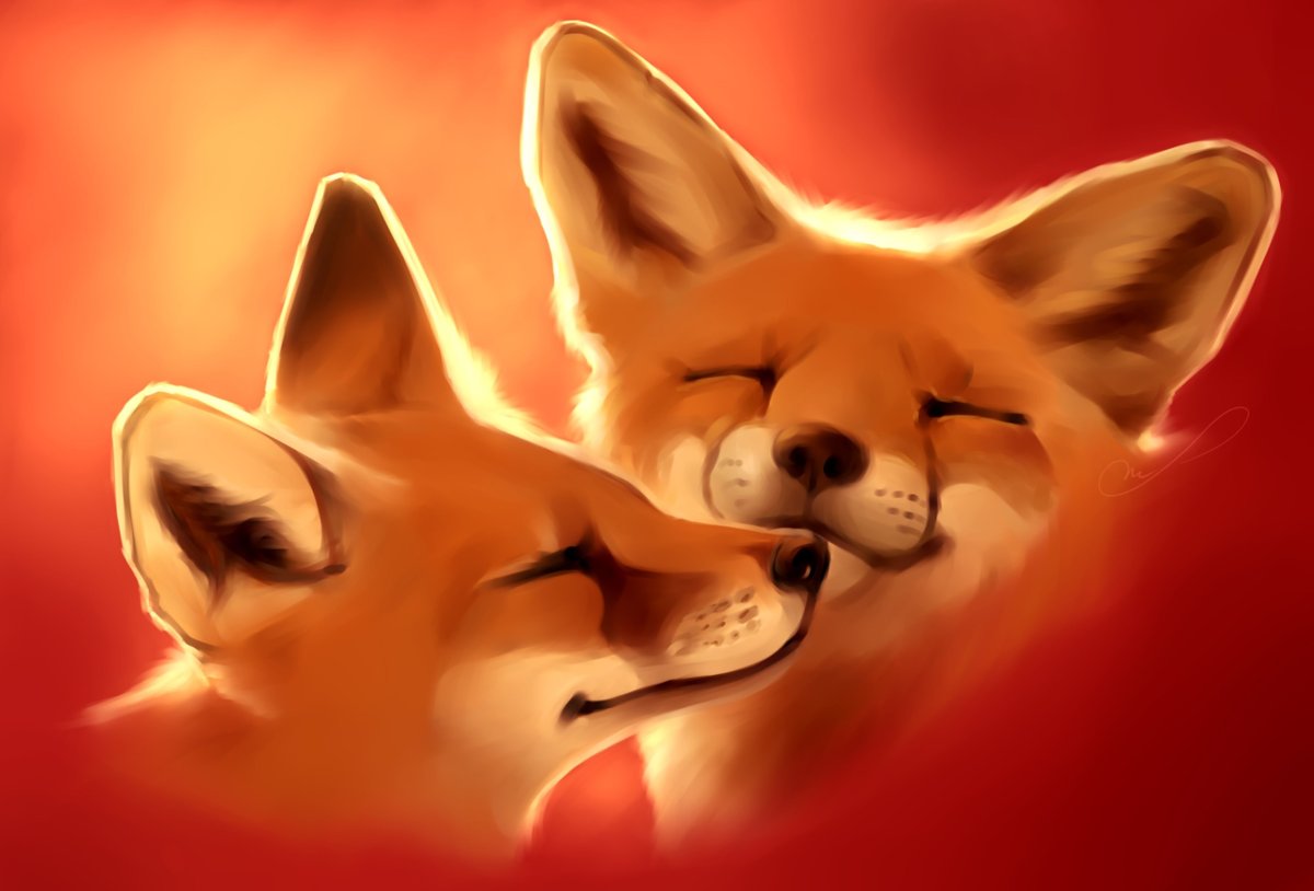 Милый Лисёнок арт