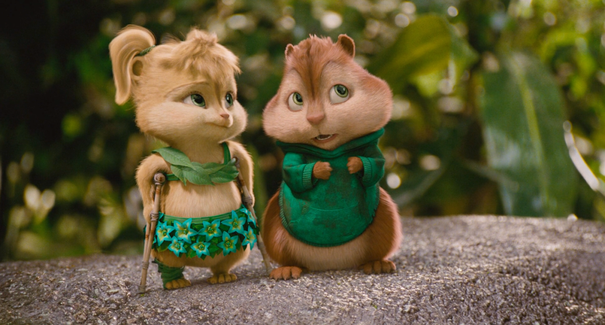 Элвин и бурундуки Теодор и Элеонора