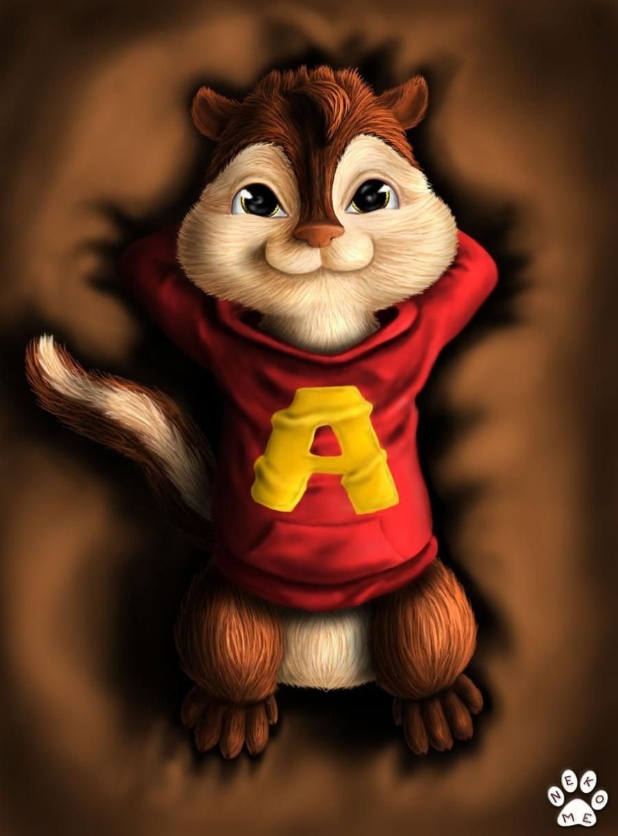 Элвин и бурундуки мультик герои