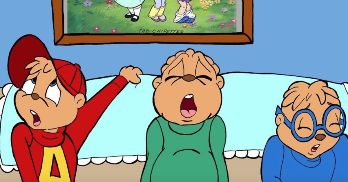 Теодор Элвин и бурундуки Мем