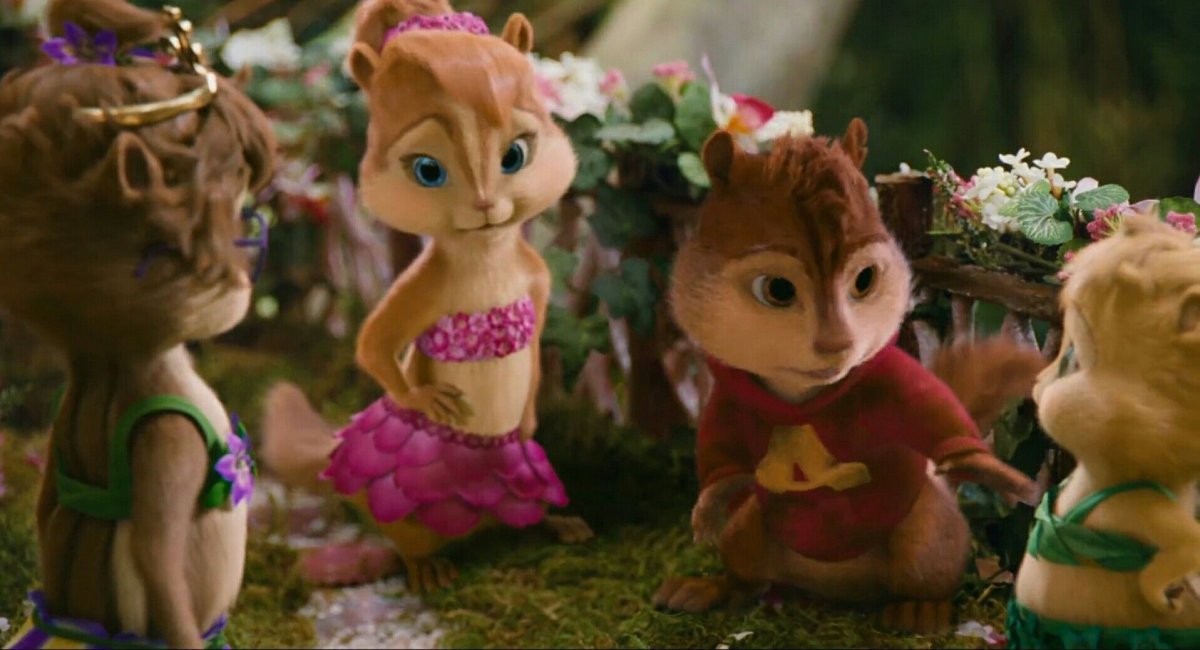 Элвин и бурундуки Британи