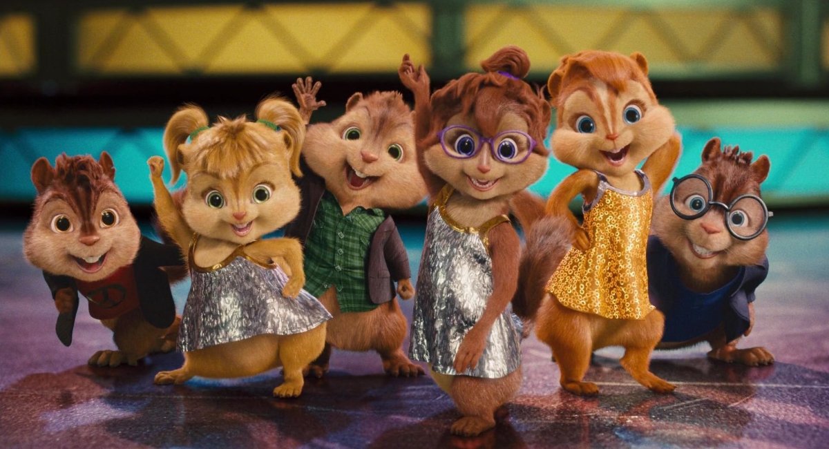 Элвин и бурундуки 2 бурундушки