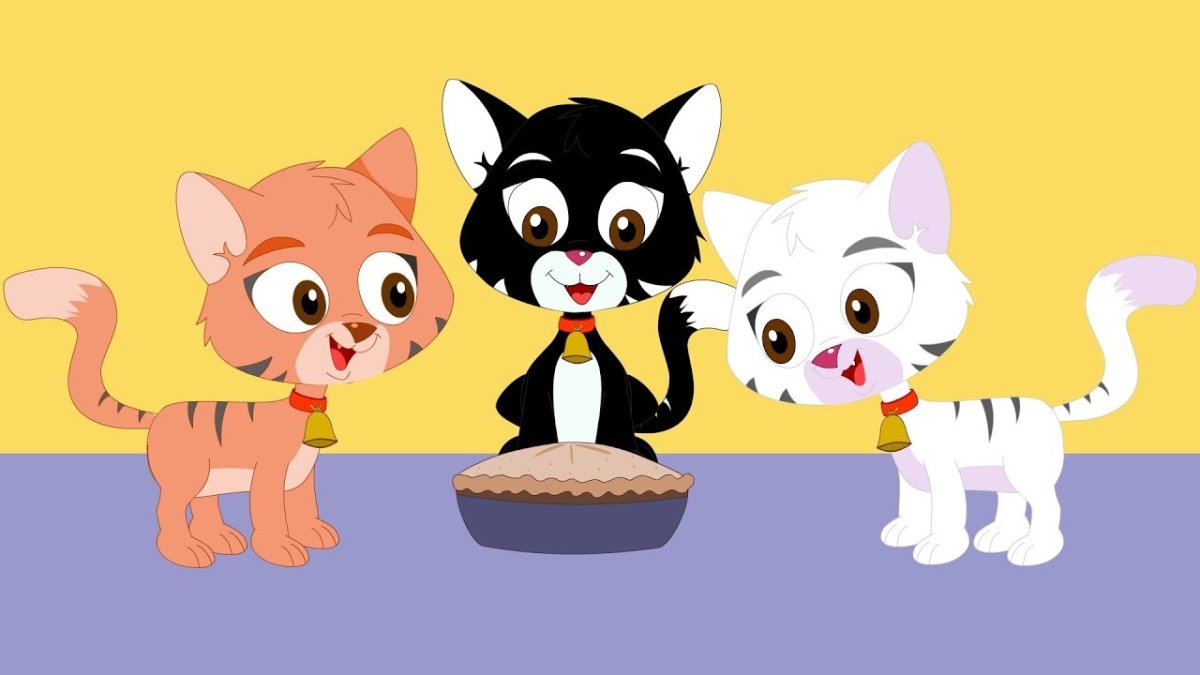 3 Котенка мультяшные