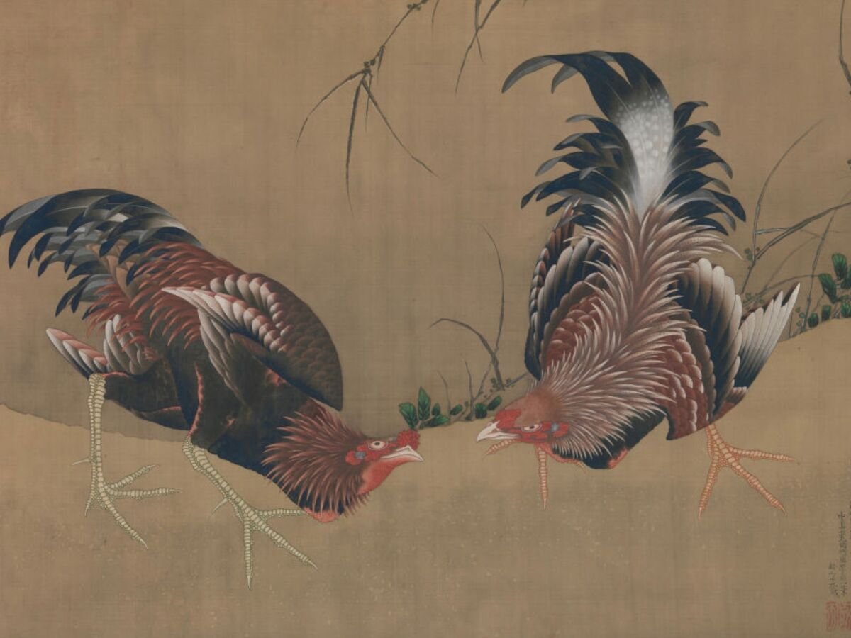 Кацусика Хокусай птицы