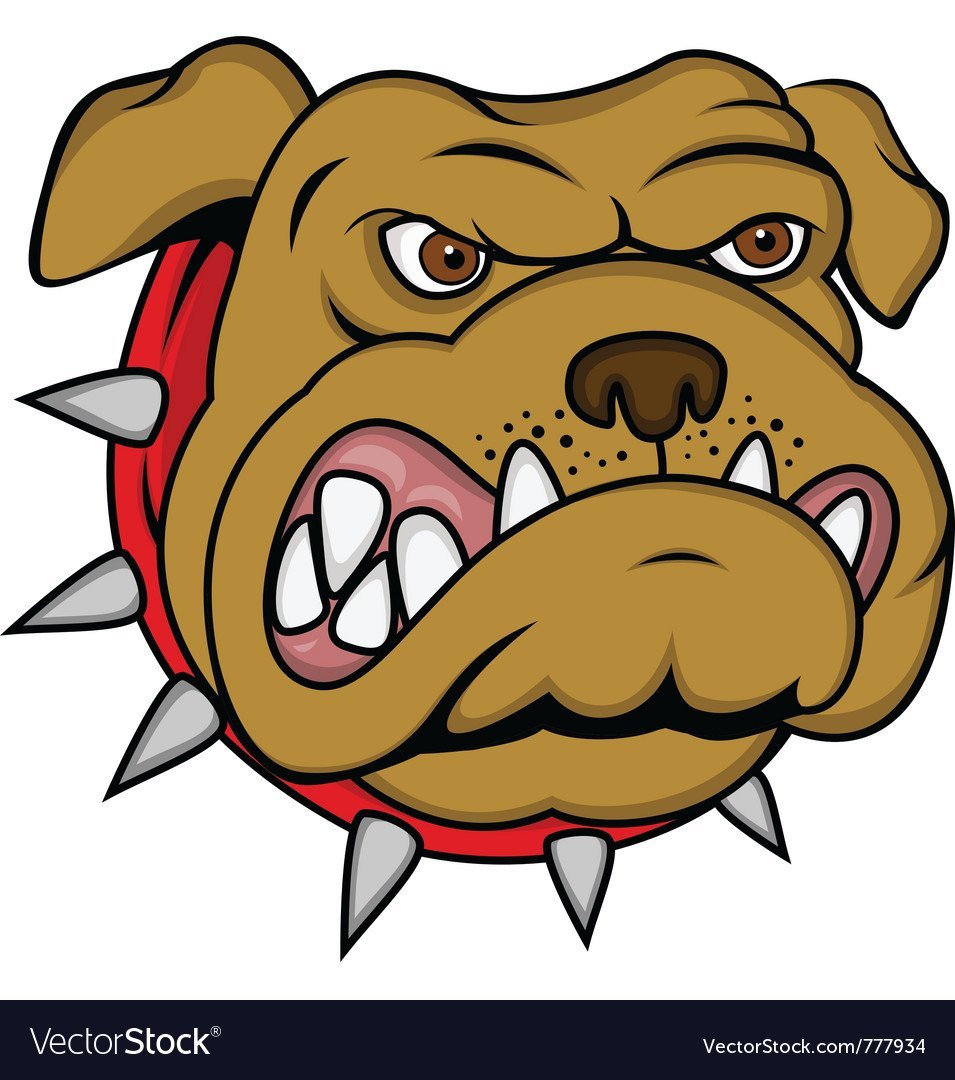 Злая собака мультяшная