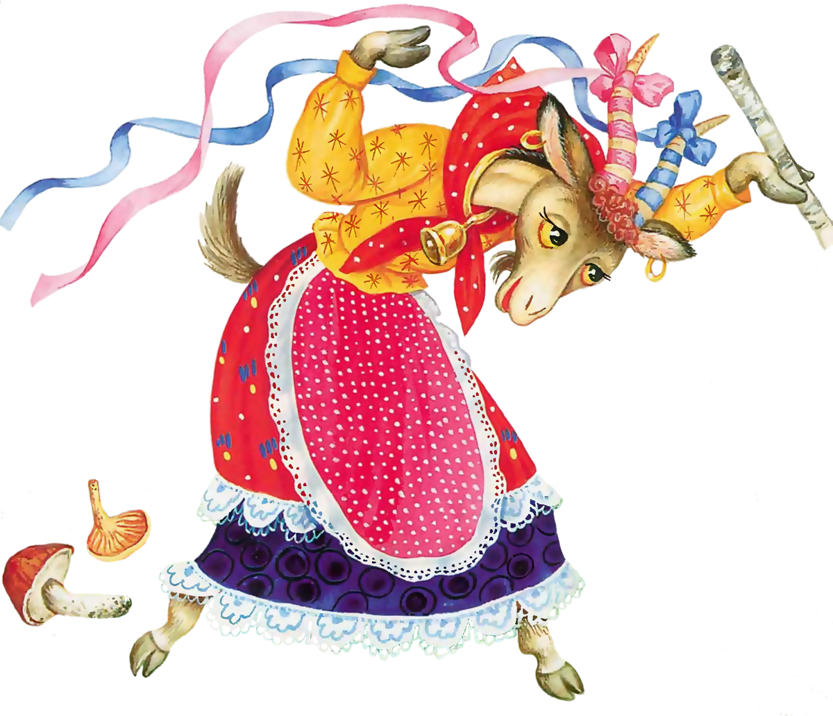 Сказочный персонаж коза-Дереза