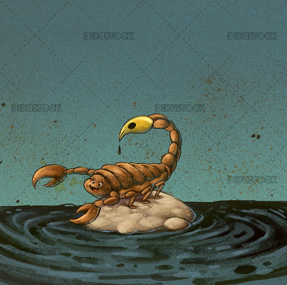 Черепаха и Скорпион