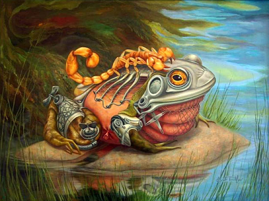 Картины сюрреализм Heidi Taillefer