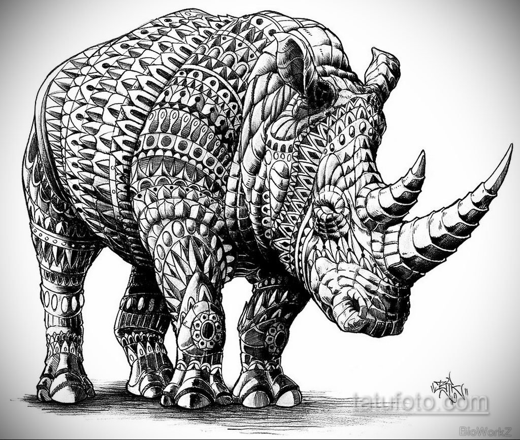 Графика животные