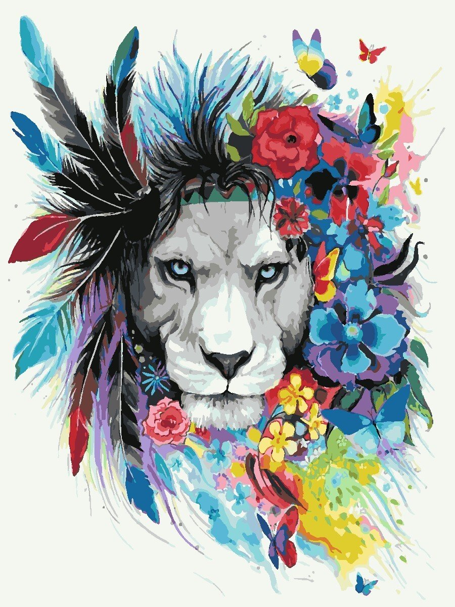 Животные в стиле арт