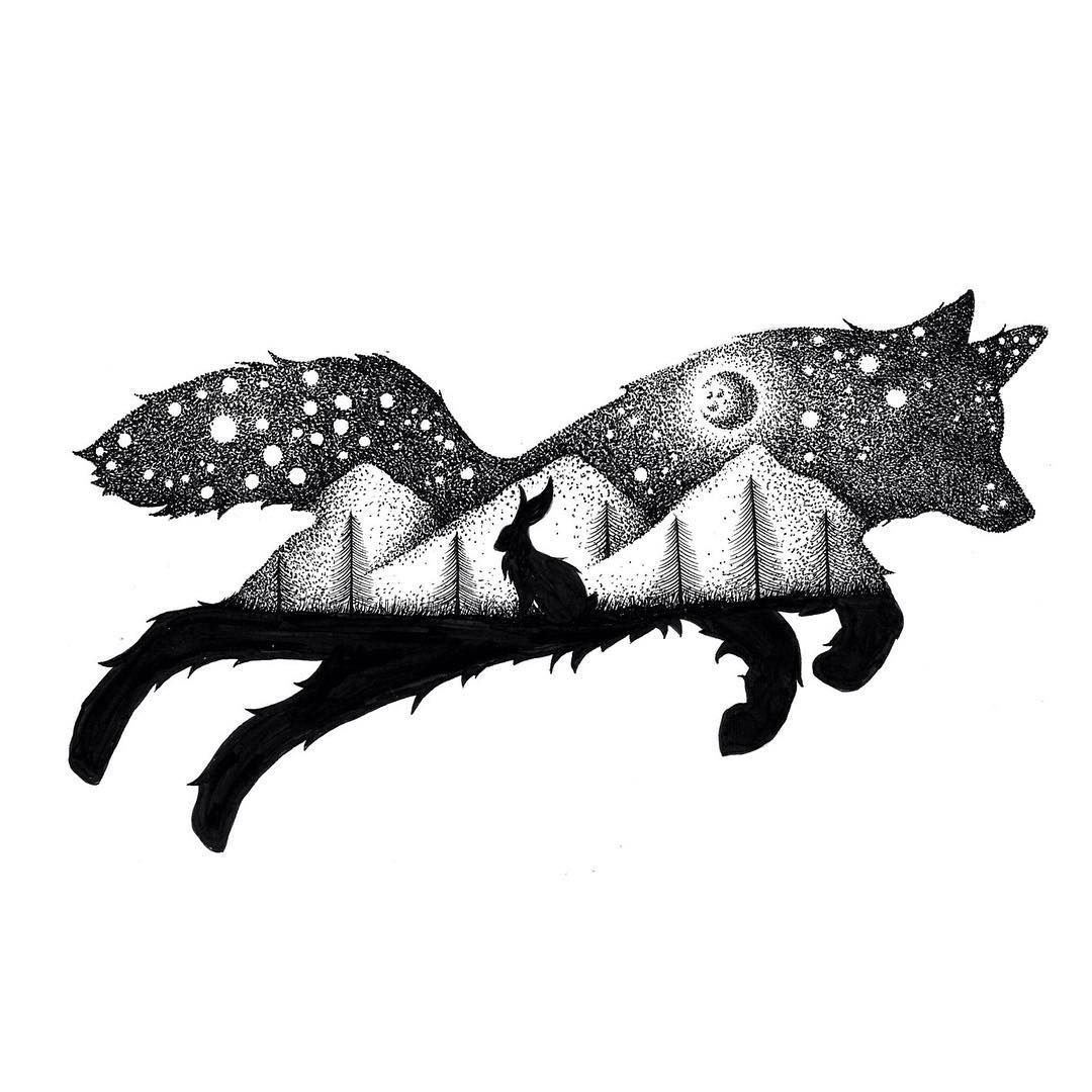 Графика животные