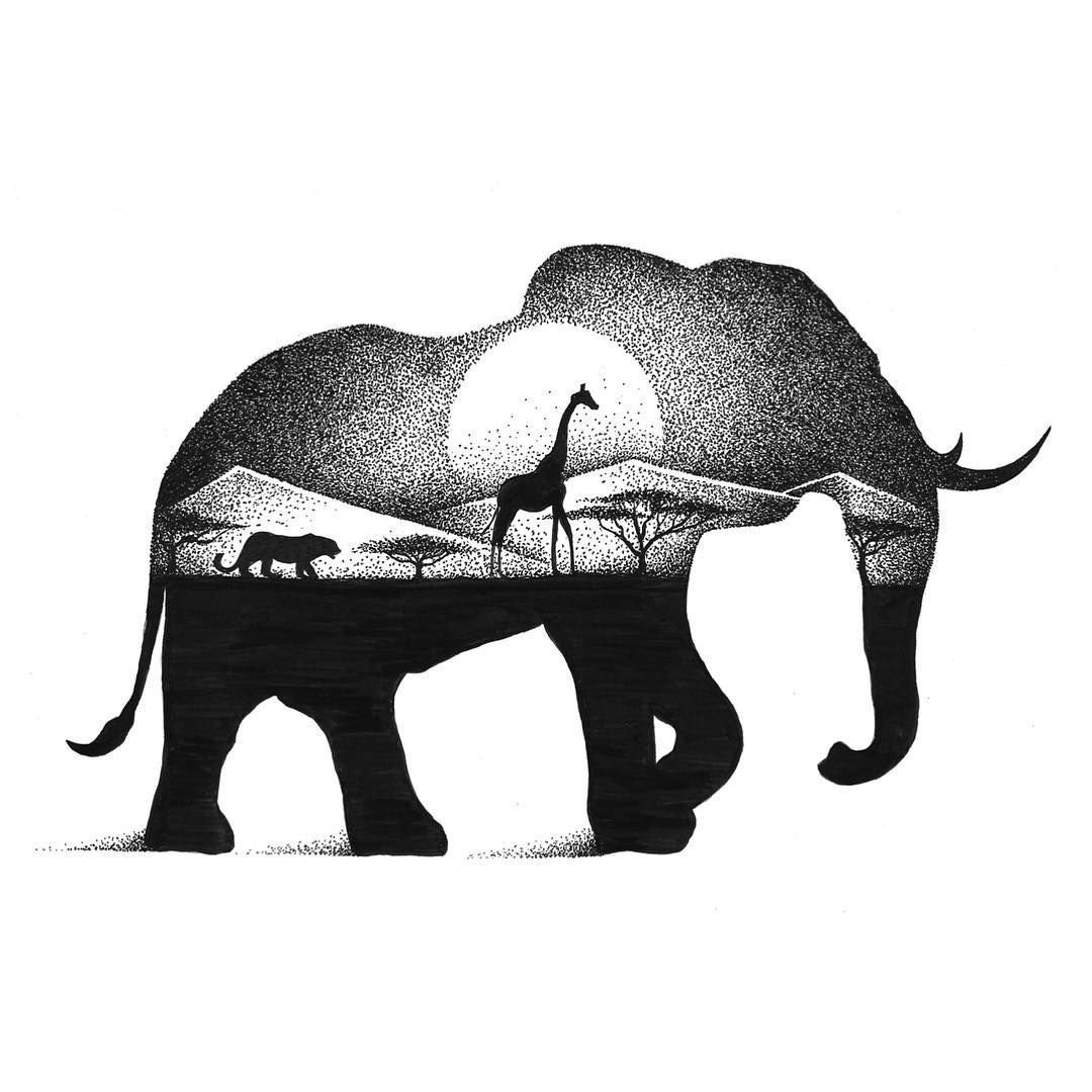 Стилизованные животные