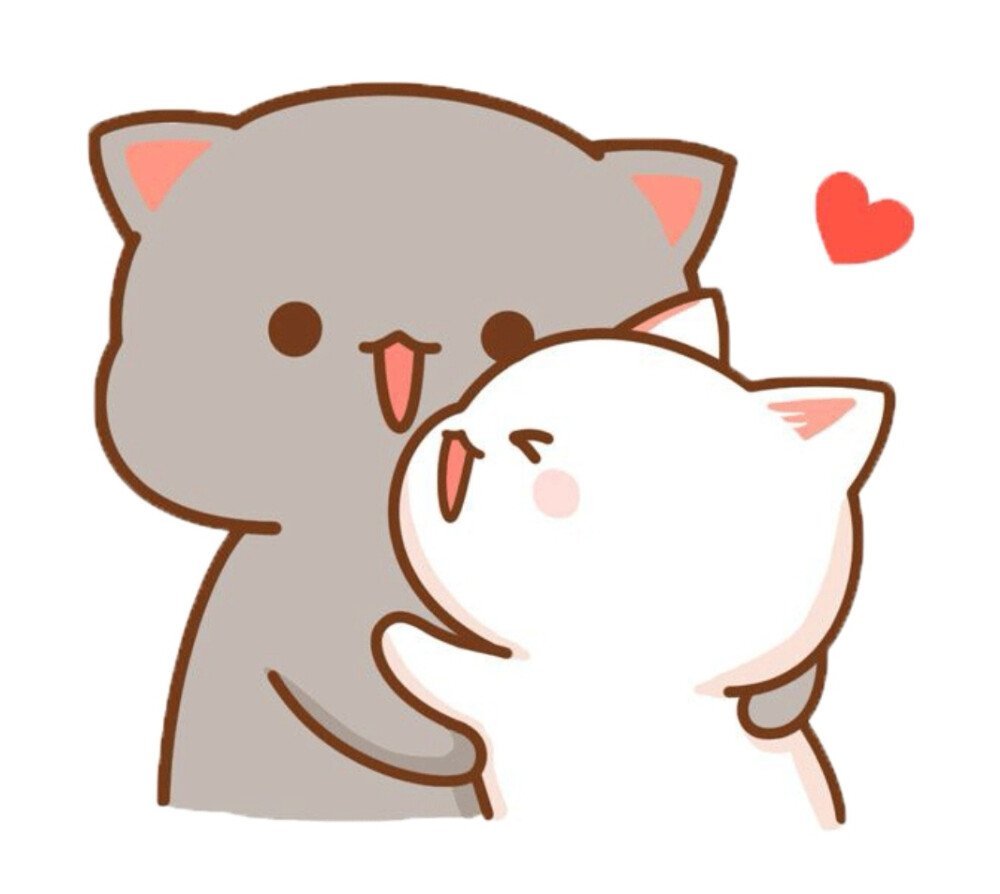 Кавайные котики любовь