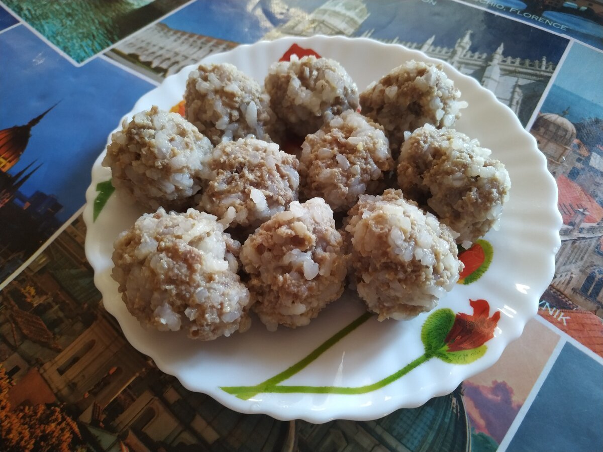 Ежики фрикадельки тефтели