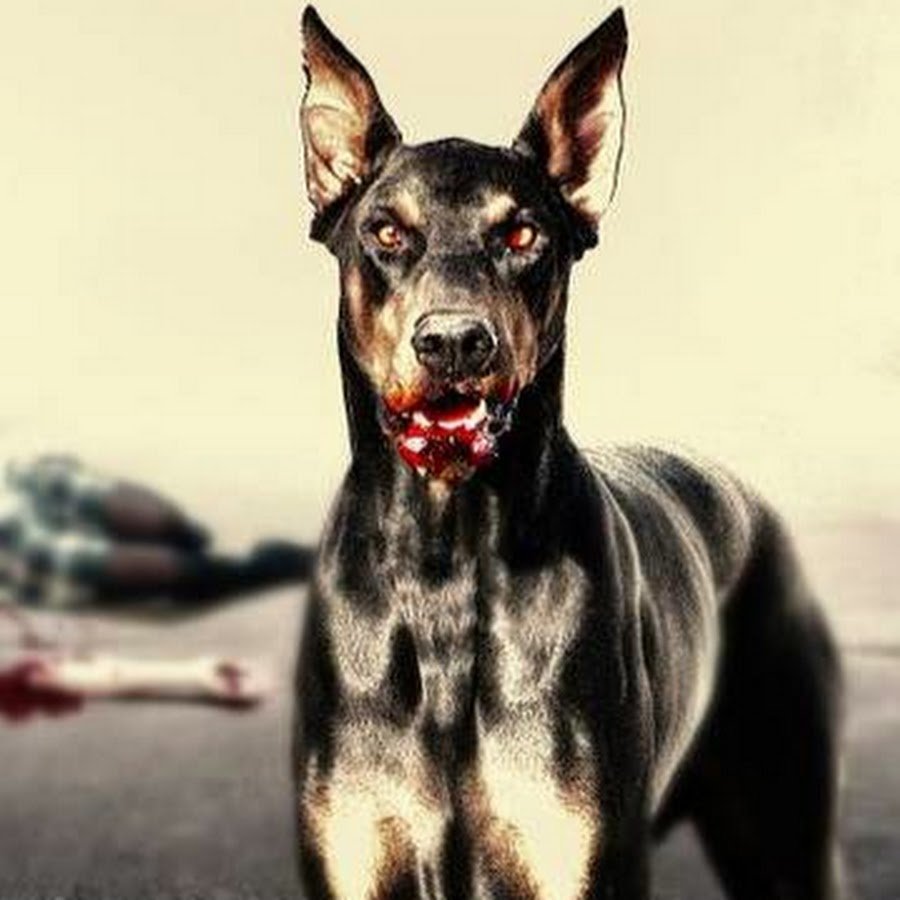 Эстетика собак Доберманы