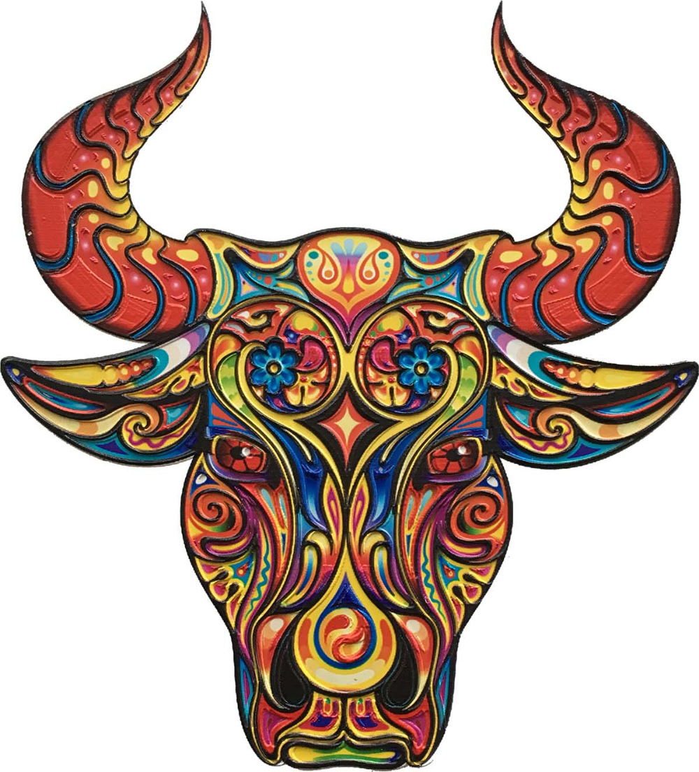Тотем быка тату