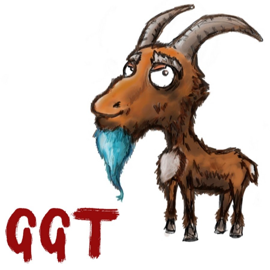 Козел рисунок смешной