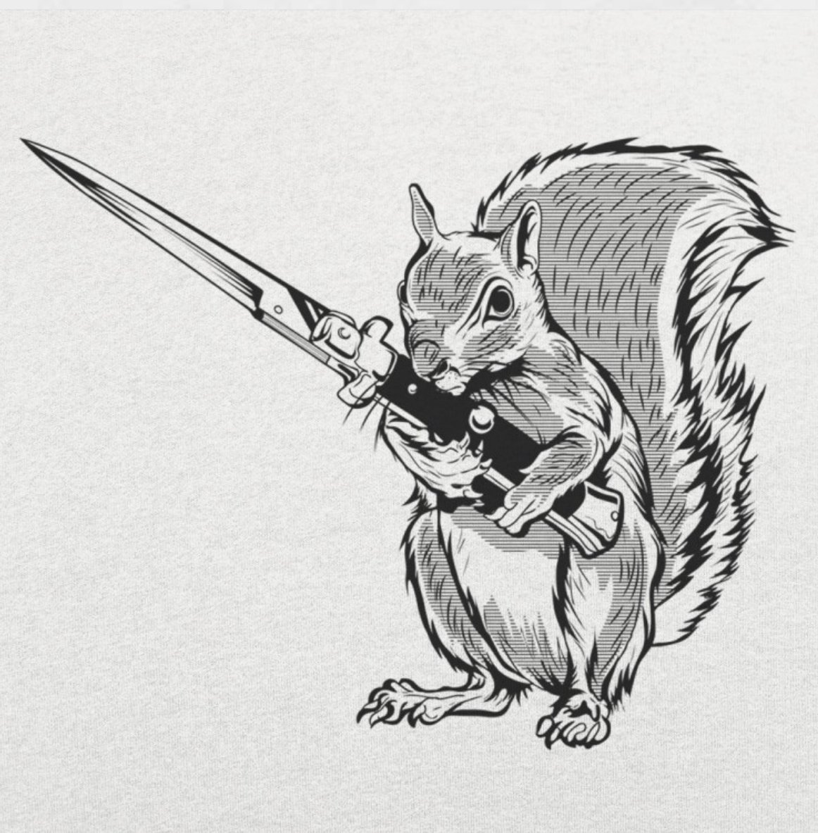 Белочка эскиз тату