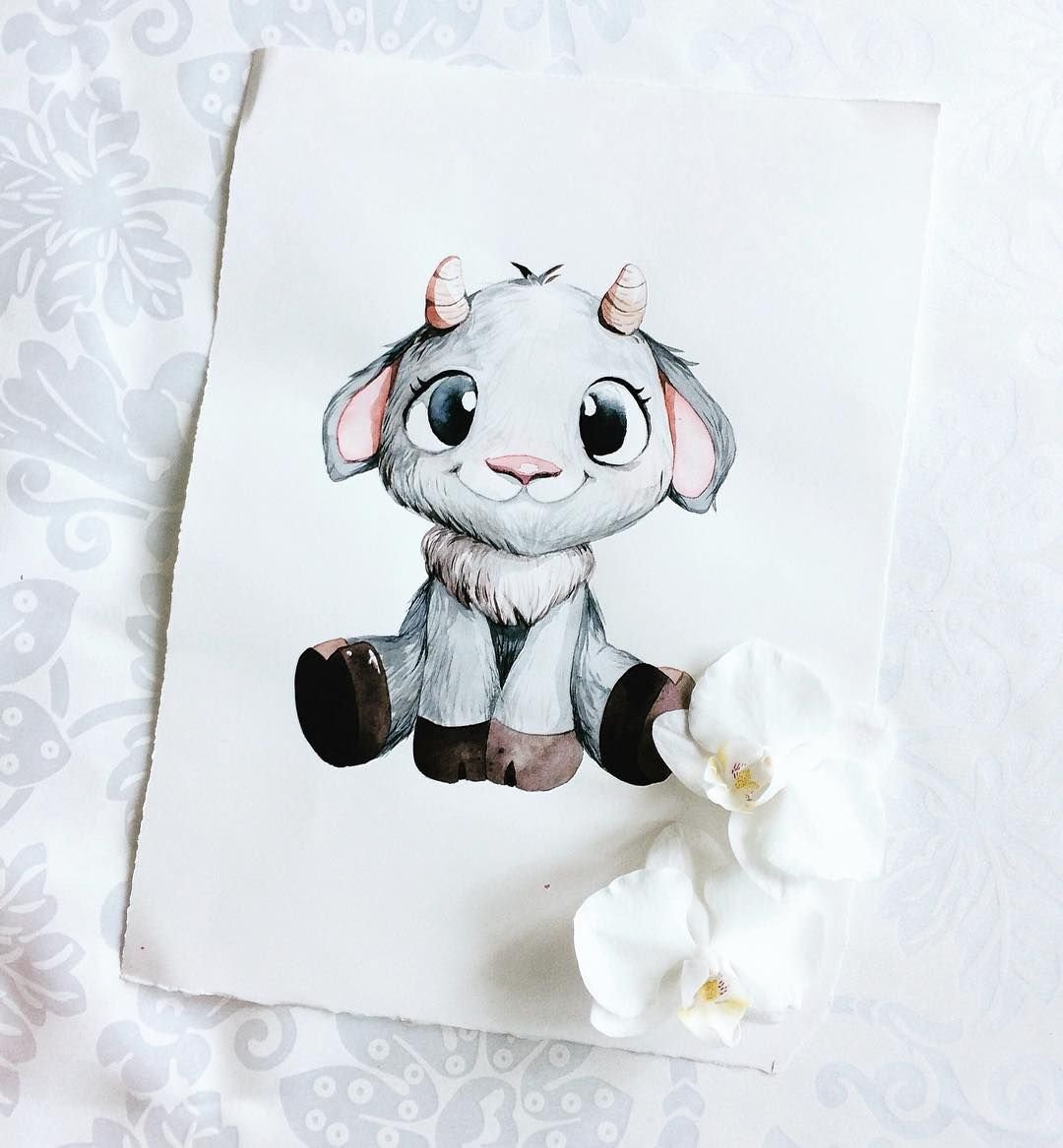 Овечка с длинными ушами