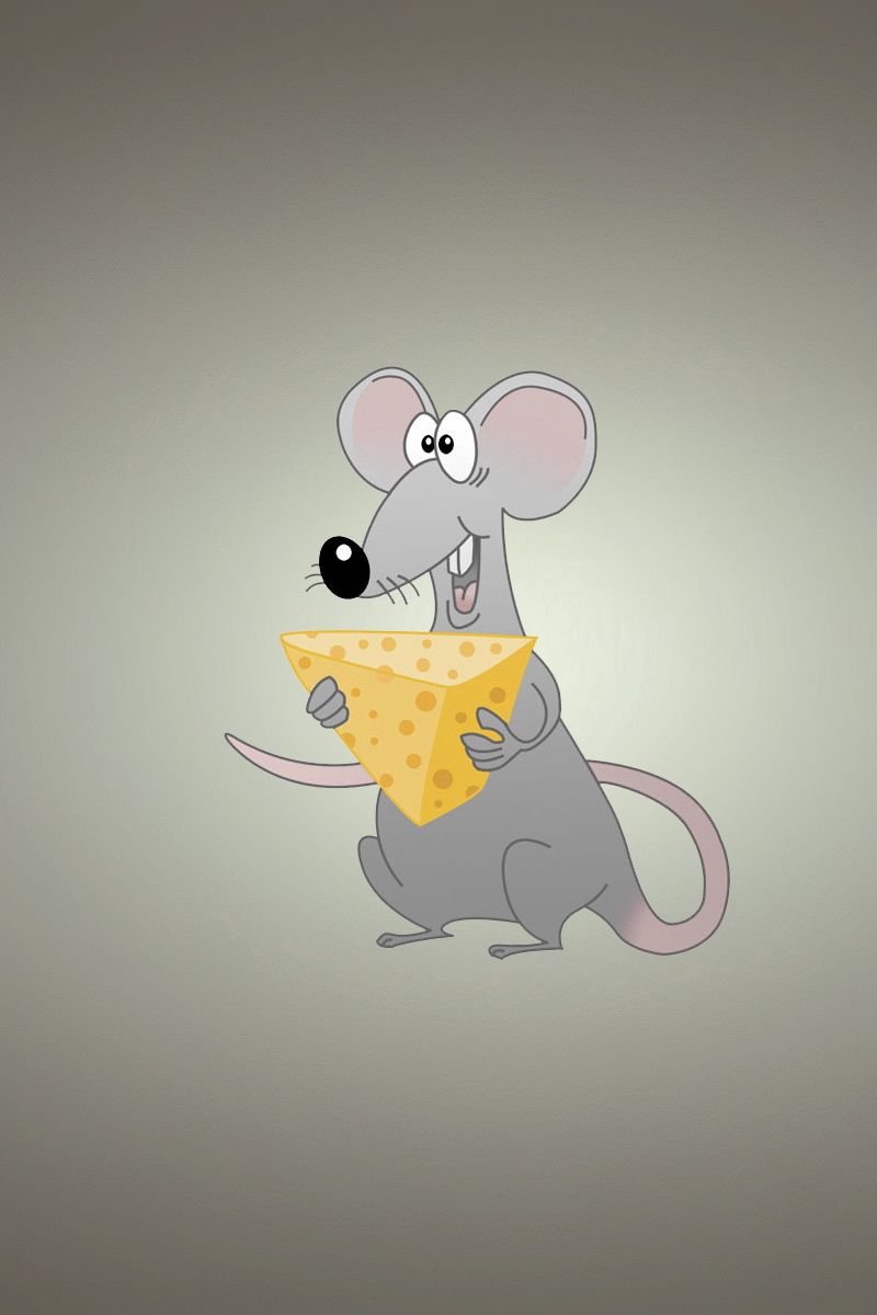 Мышка с мышатами