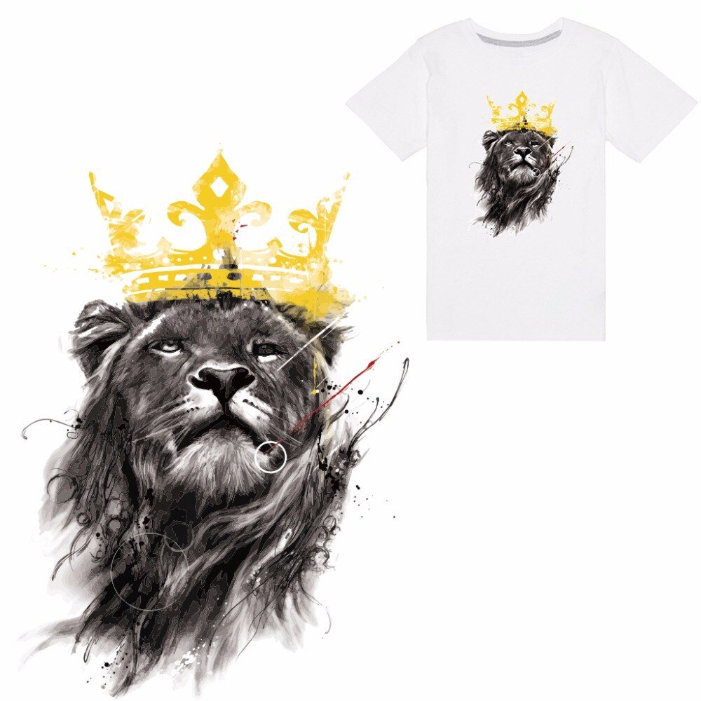 Лев с короной арт
