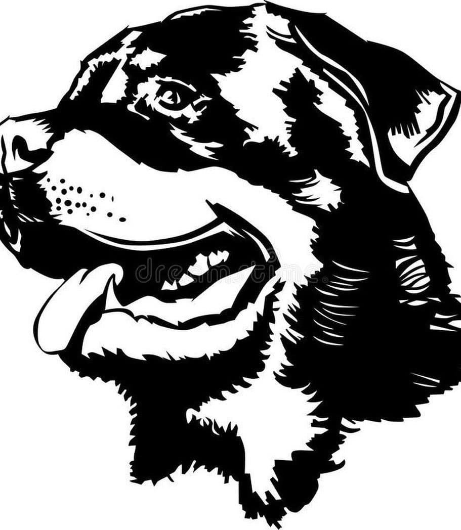 Ротвейлер DXF