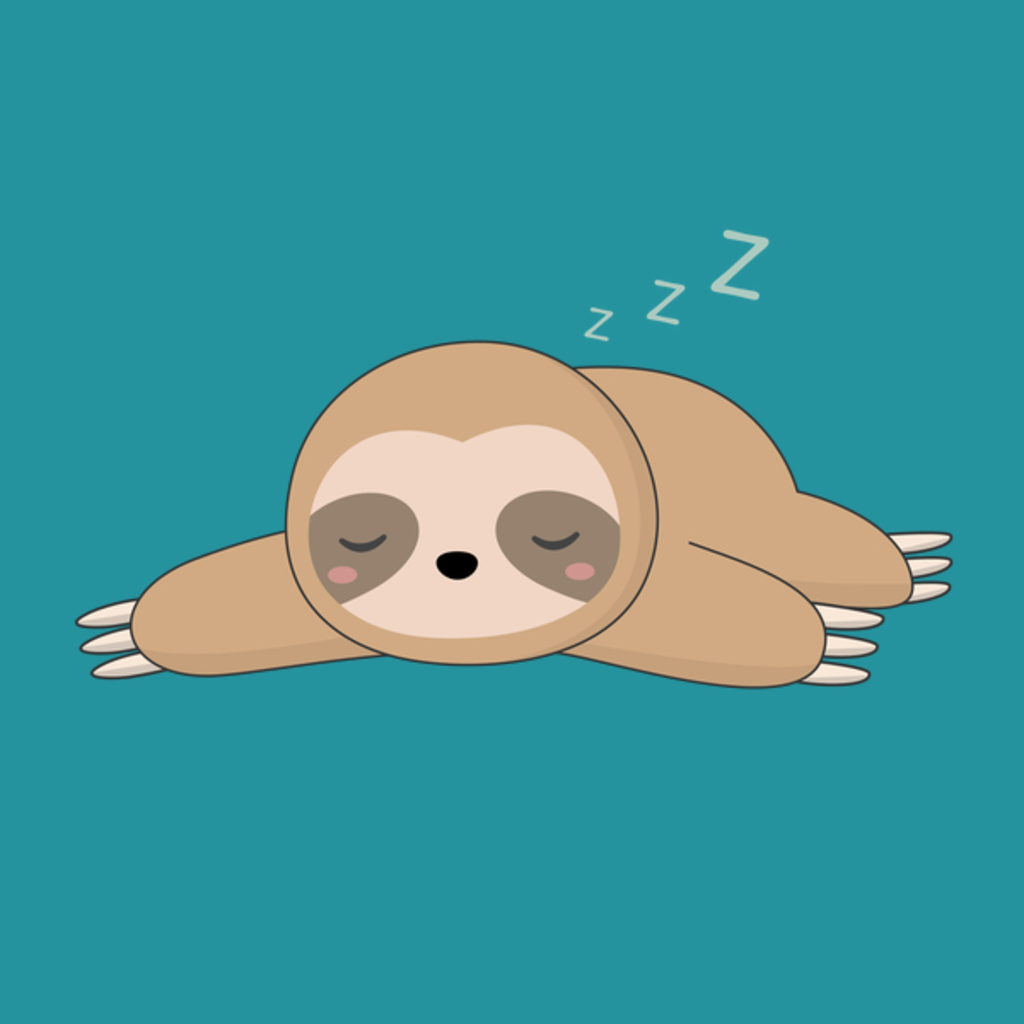 Милый Ленивец рисунок