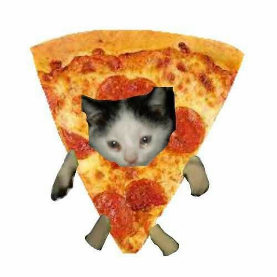 Кот с блинами на Масленицу