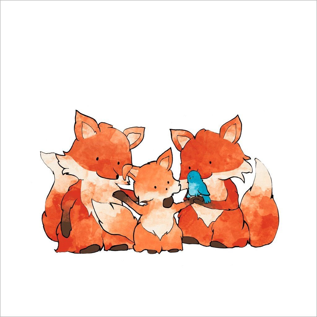 Лисичка арт для детей