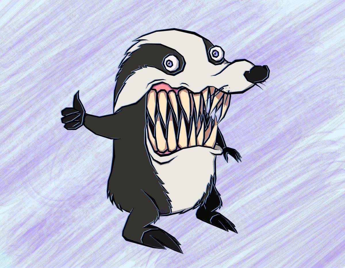 Крутой барсук