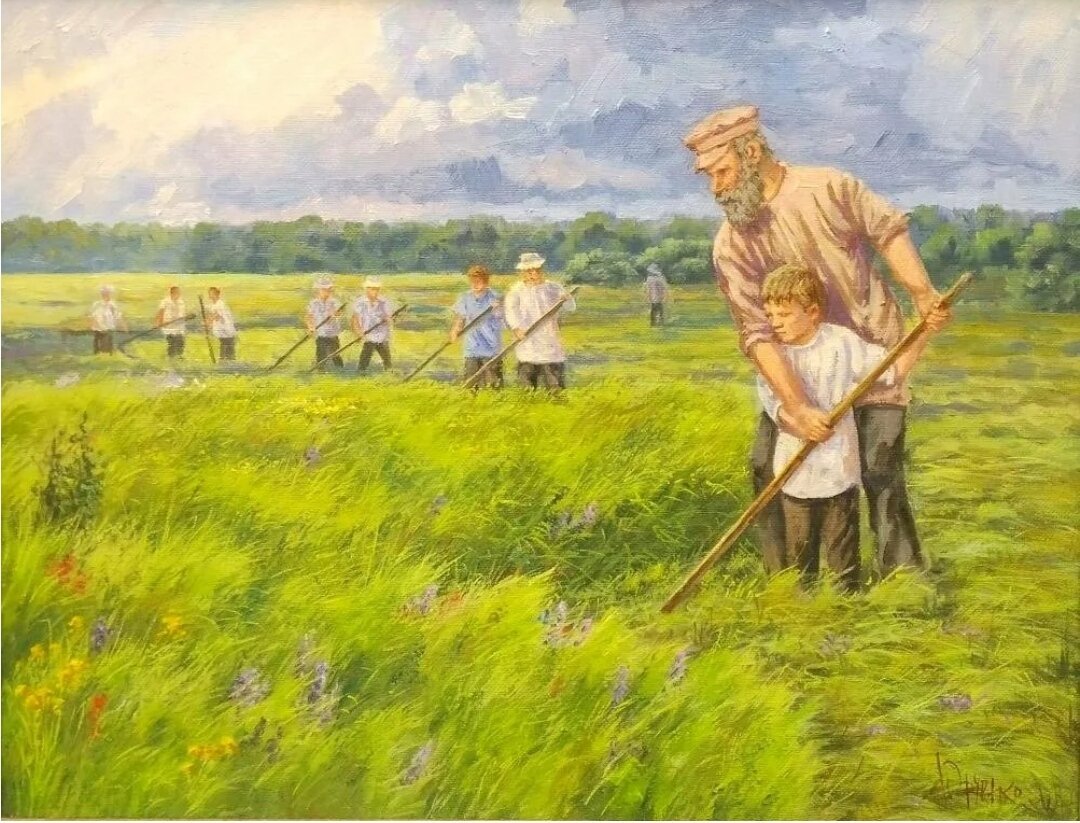 Иван Бунин Косцы