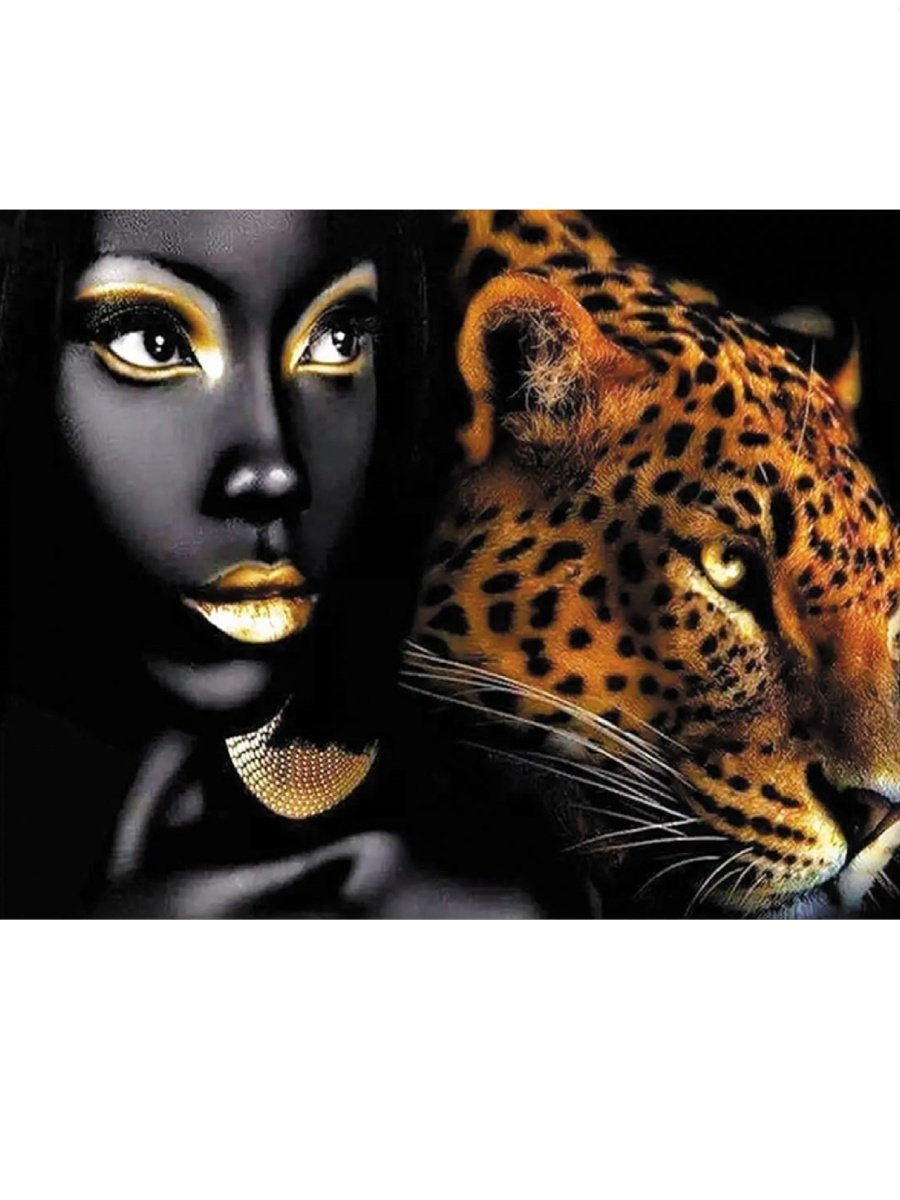 Леопард в саванне