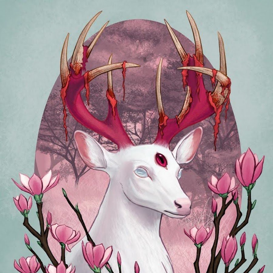 Рога оленя маска