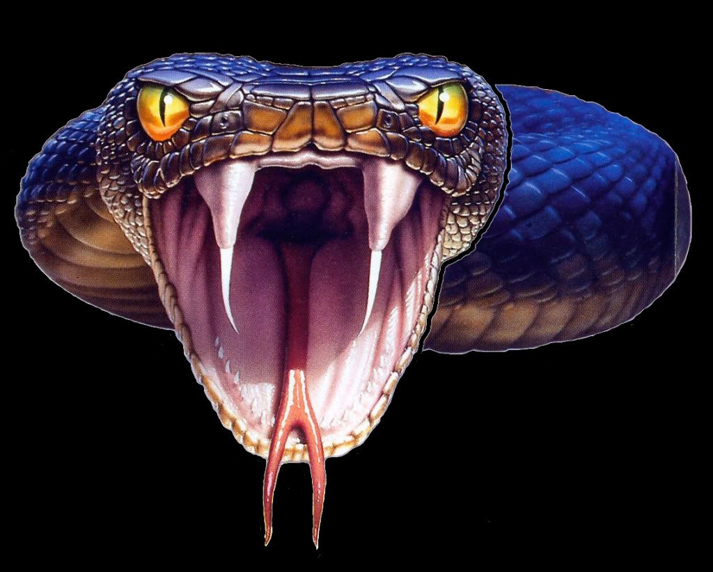 Хитрая змея