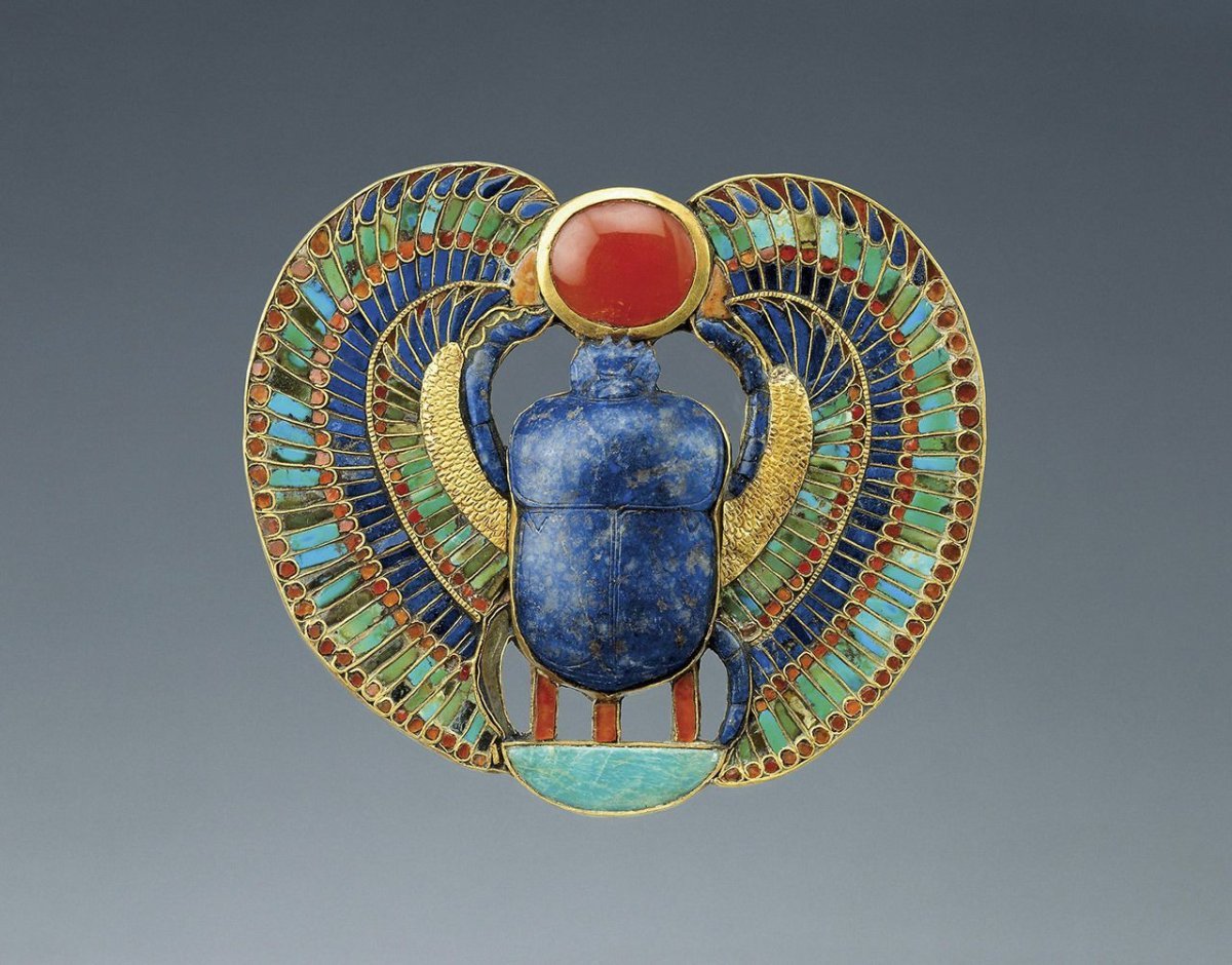 Жук скарабей в древнем Египте