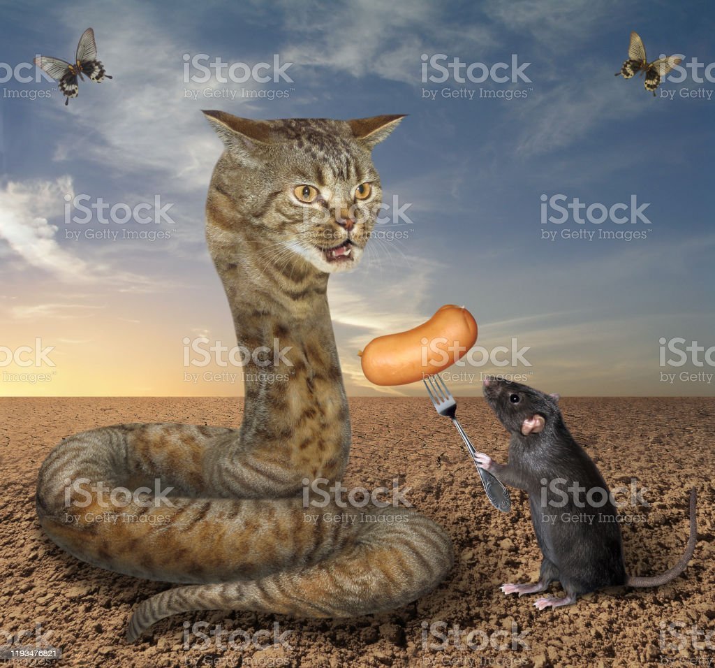 Змея с ушами