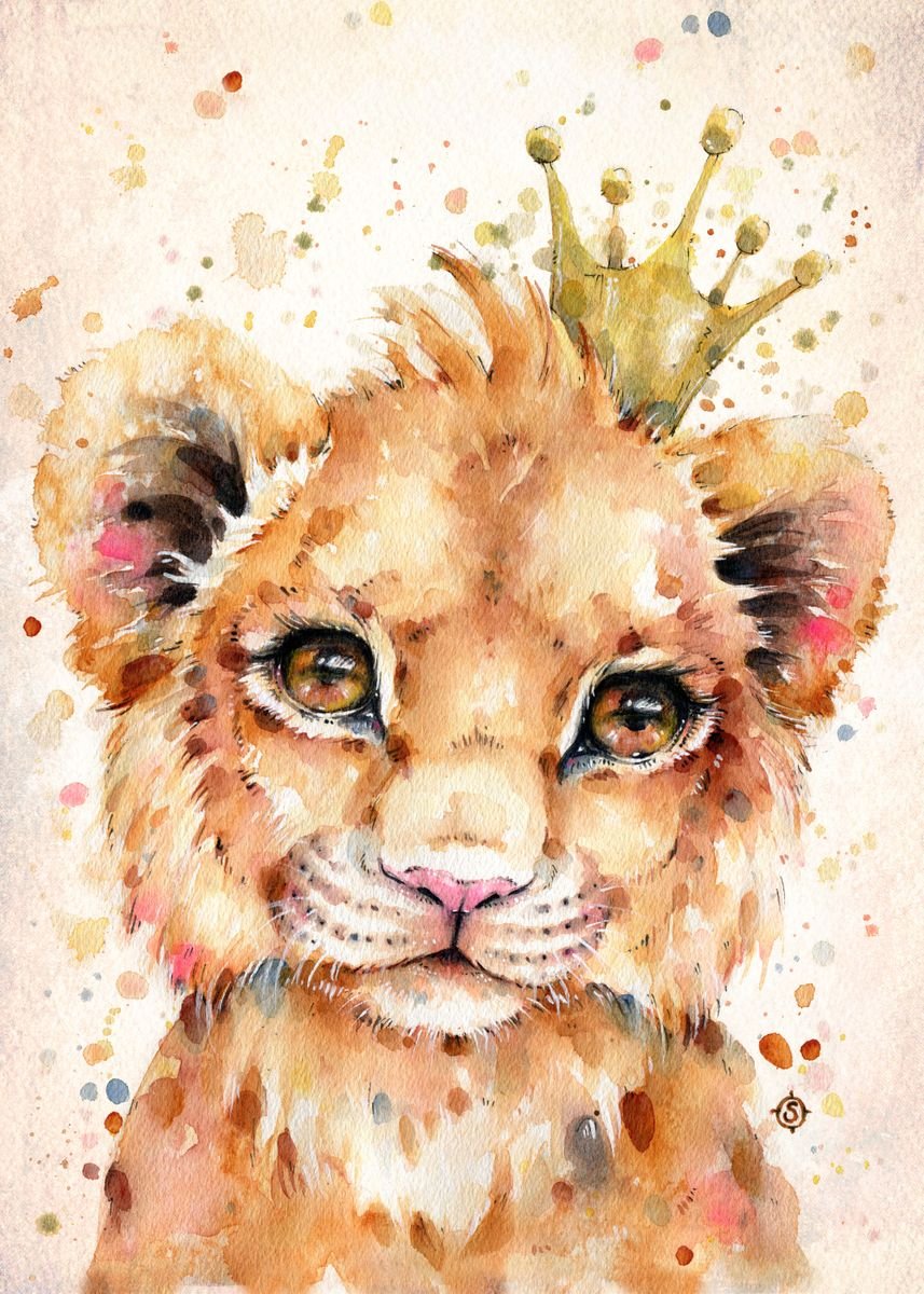 Львенок арт
