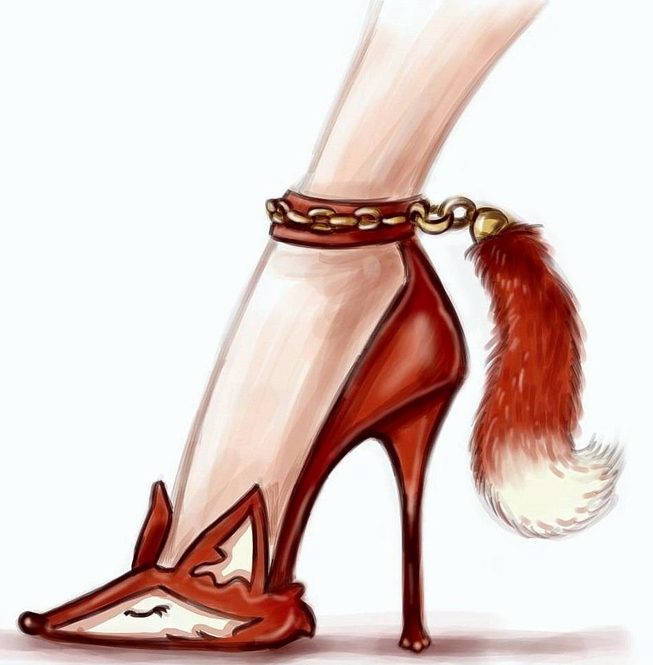 Нарисовать туфли