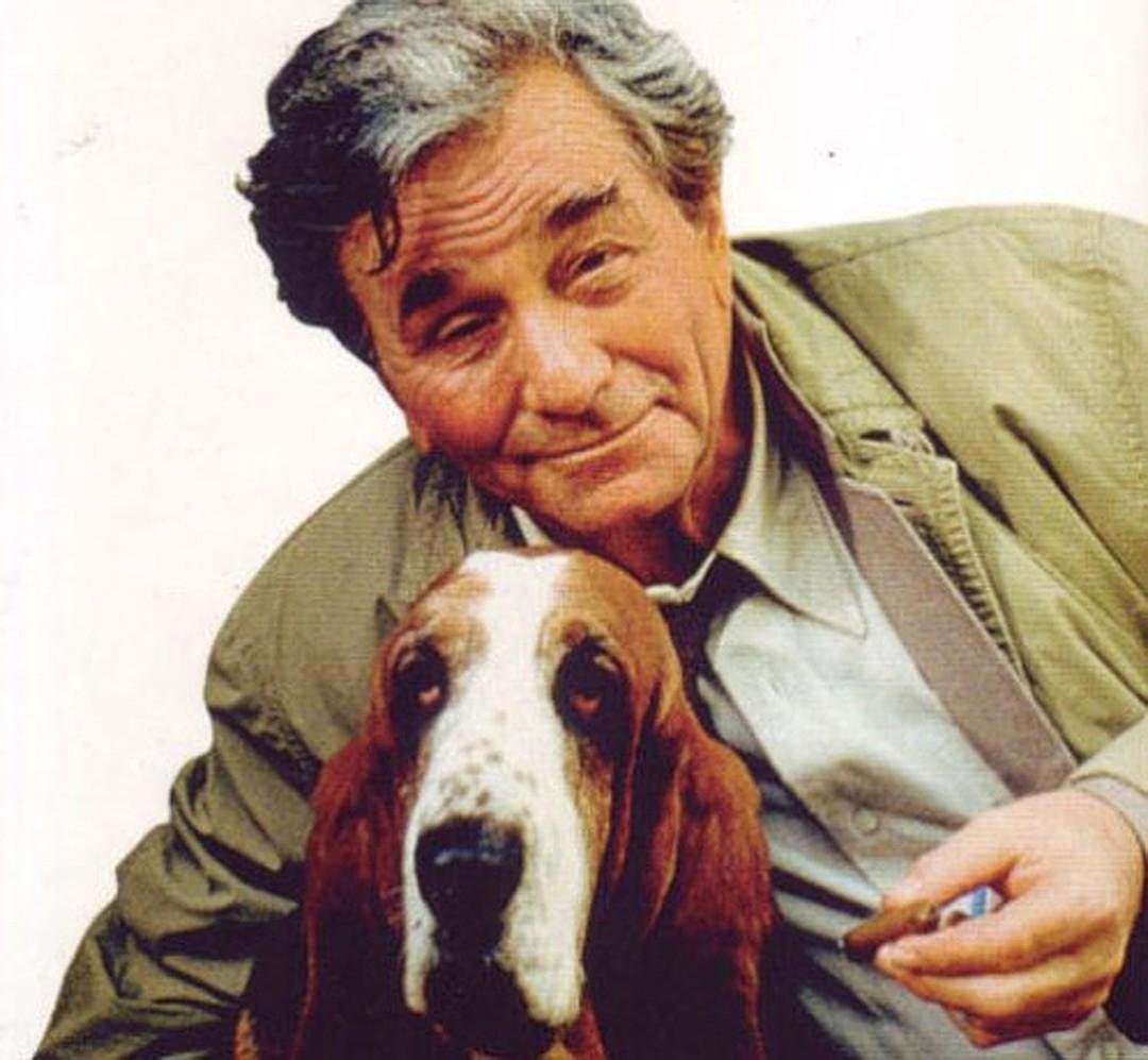 Собака и Коломбо его сериал