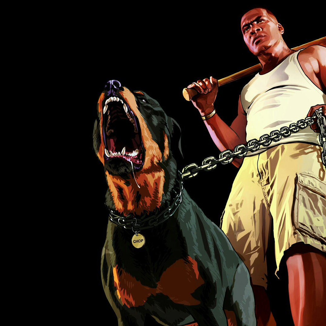 ГТА 5 Франклин и Чоп