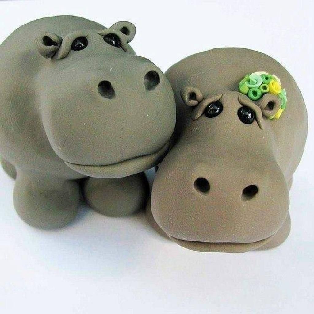 Детеныш бегемота