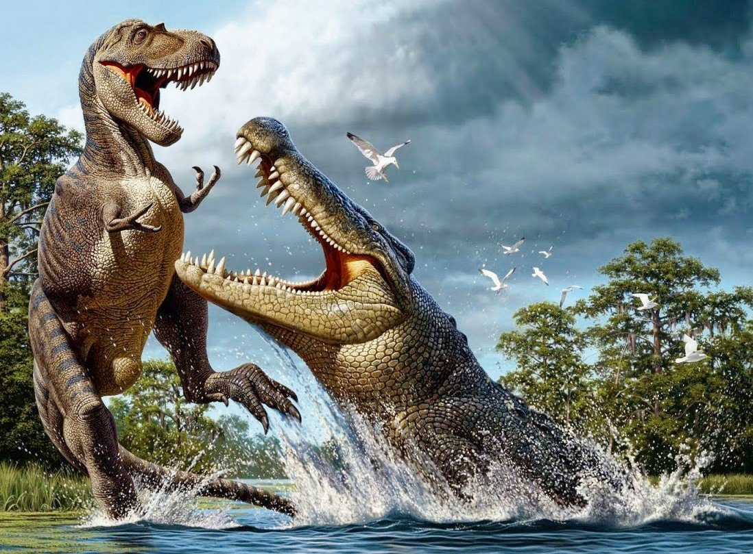 Гигантский Кайман пурусзавр