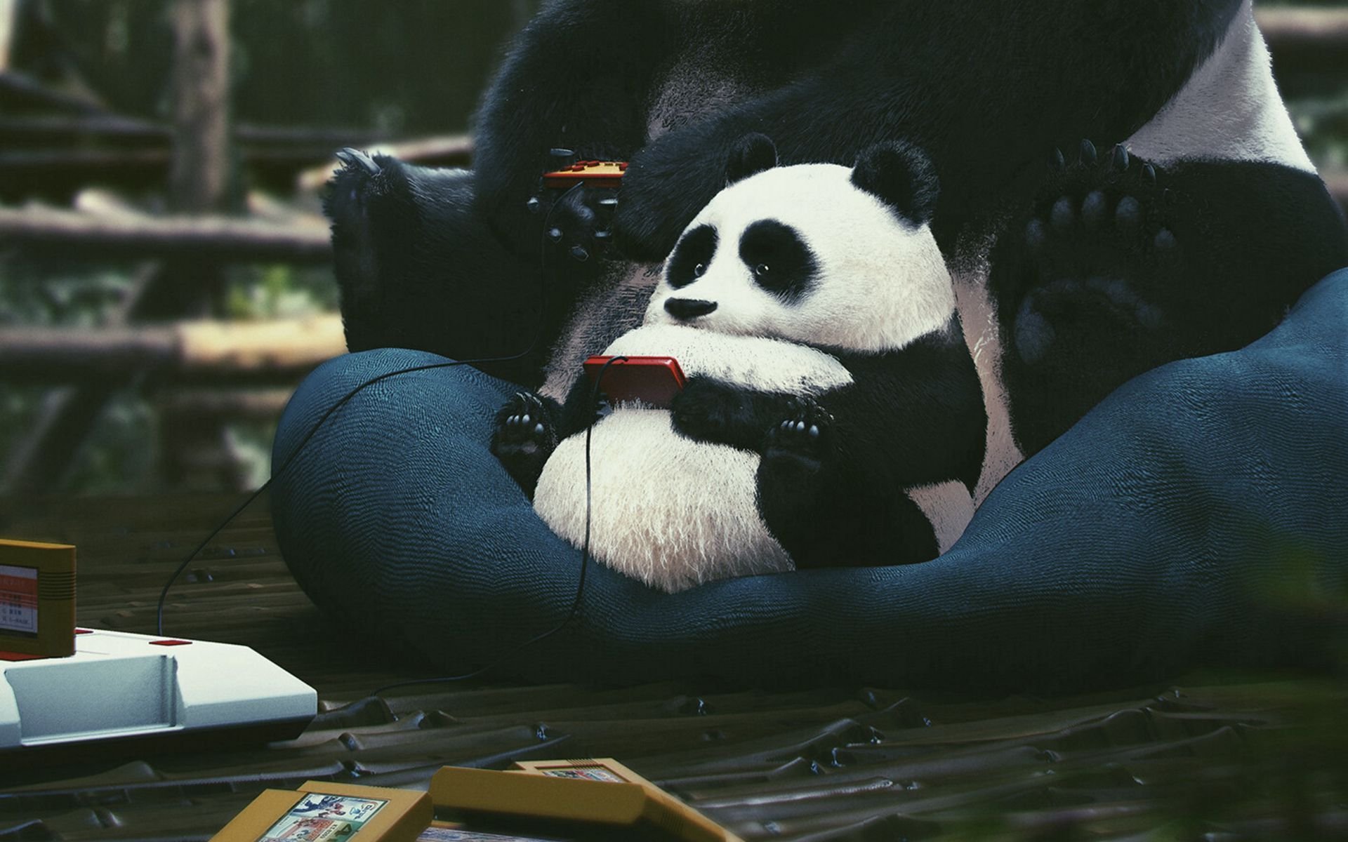панда крутые фото