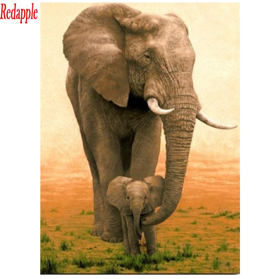 Акварельный Слоник