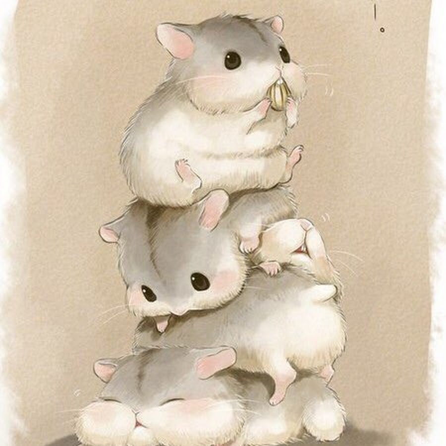 Рисунки милых зверюшек