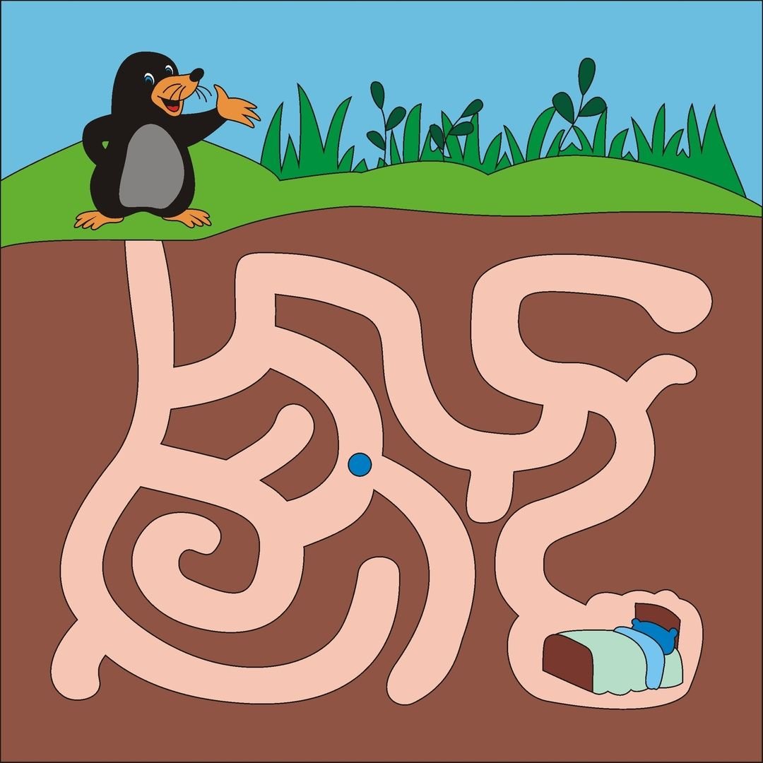 Нора крота мульт