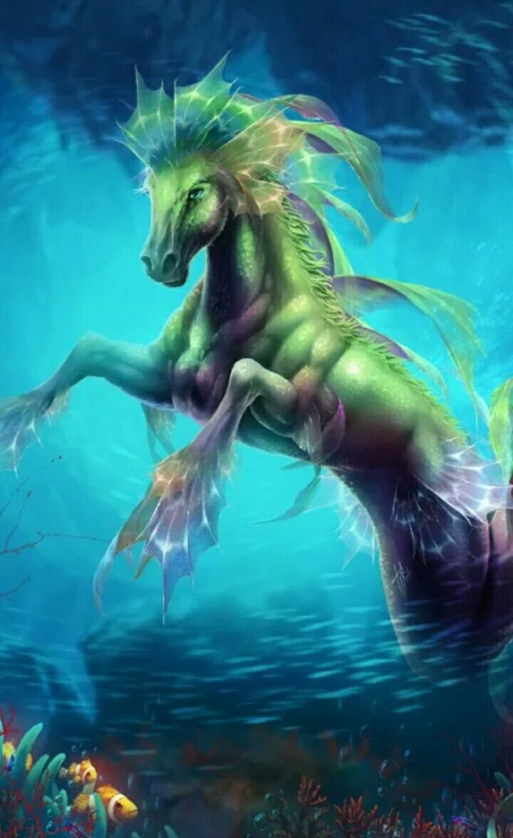 Гиппокампус Греческая мифология