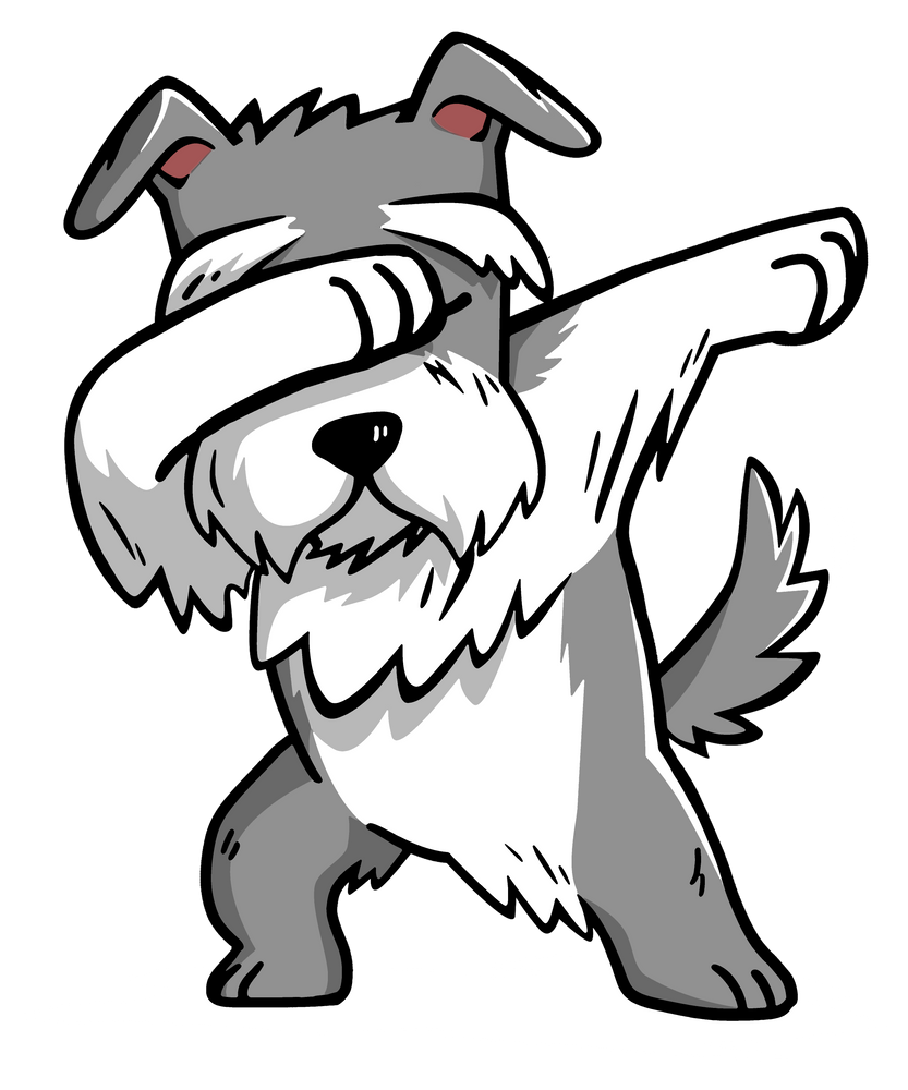 Шнауцер рисунок