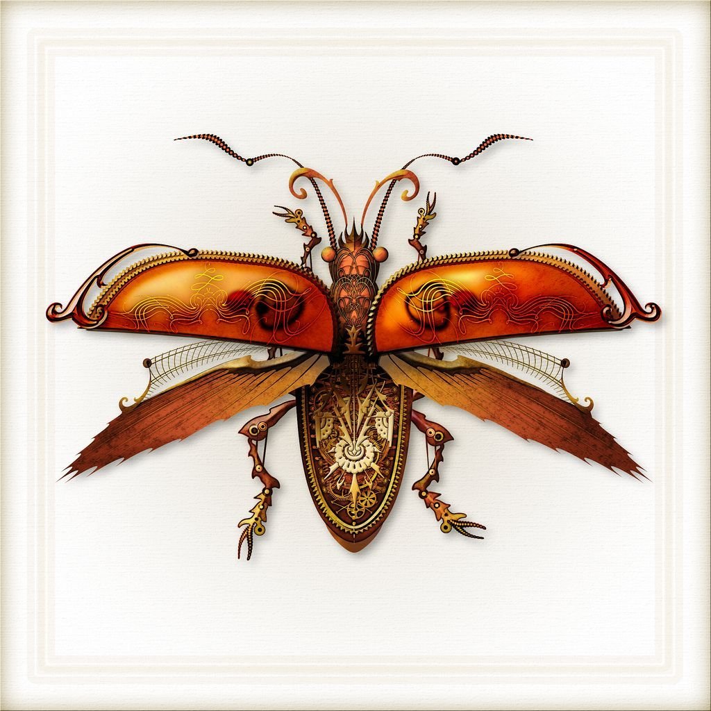 Скарабей стимпанк