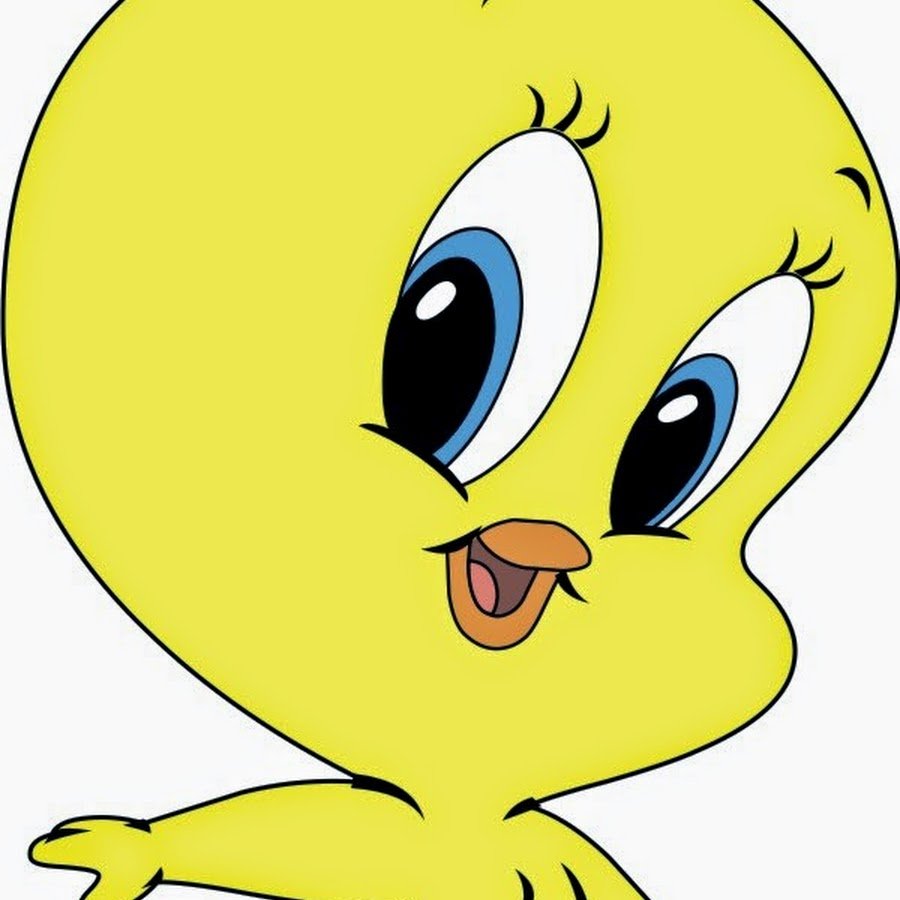 Желтый цыпленок из мультика